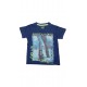 T-shirt maglia maglietta bimbo  bambino Losan blu