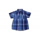 Camicia bimbo bambino Losan quadri blu