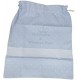 Sacco nascita bimbo neonato piquet cotone aida bel piccino made in italy cielo